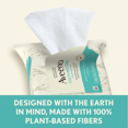 thumbnail image 5 of Aveeno Calm + Restore Nourishing Makeup Remover Face Wipes, 100% Plant-Based Cloth, Fragrance-Free Facial Towelettes, 25 ct (Pack of 2), 5 of 9