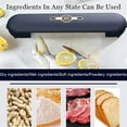 thumbnail image 3 of Goohae Vacuum Food Sealing Machine Clearance! Food Vacuum Sealing Vacuum Sealer Food Preservation System for Kitchen Meal Prep And Sous Vide Blue, 3 of 4