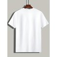 thumbnail image 2 of Camiseta gráfica vintage "Steve's Lava Chicken" para hombre - Casual, manga corta, cuello redondo, algodón elástico, acabado lavado, regalo perfecto para el Día del Padre, ropa informal | Diseño retro, 2 of 6
