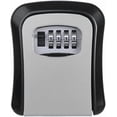 thumbnail image 4 of Key Lock Box  Wall Mounted Combination Lock Box   Key Storage Lock Box with Mounting Kit & -Proof  Key Hider for Outdoor & Indoor, 4 of 7