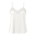 thumbnail image 4 of Women's Tanks Women's Summer Lace Camisole Sleeveless Casual Blouse Camisoles for Women White XXL, 4 of 5