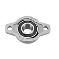 thumbnail image 3 of KFL002 Flanged Pillow Block Bearing, 15mm Bore Dia., Zinc Alloy/Chrome Steel, 3 of 4