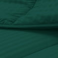 thumbnail image 5 of D.N.G. BEDDINGS 800 Thread Count 5 Piece Comforter Set, 100% Egyptian Cotton Cover, Damask Stripe, Oversized Super King Size, Teal Green Color, 5 of 6