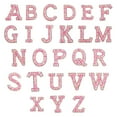 thumbnail image 1 of Hearth & Gear Letter Patch Set Of Pearl Rhinestone Shiny Pearl Letter Patch Clothes Applique Imitation Pearl Letter Patch (Colorful) DIY Letter Sticker A Stickers Thick Decal Science Stickers for, 1 of 7
