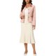 thumbnail image 2 of BLAZER DE TWEED A CUADROS DE VELVET CON COLLAR ELEGANTE PARA MUJERES CHIC M ROSA, 2 of 6
