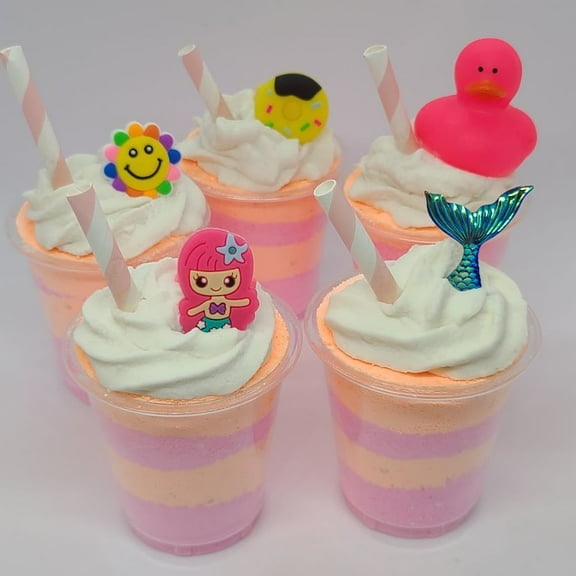 Georgia Peach Bubbling Bath Smoothie Shot by Sassy Bubbles