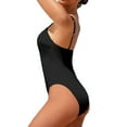 thumbnail image 4 of QHFBli One Piece Swimsuit for Women Asymmetrical Bathing Suit Adjustable Straps Cutout, 4 of 4