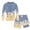 F12-Navy, variant on FYDUU Ice Cream Print Boys Swimwear 2 Piece Swim Set Boys Two Piece Swimsuits Long Sleeve Rash Guard Bathing Suit with Swim Trunks for Kids 2-3 Years