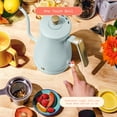 thumbnail image 5 of Beautiful 1-Liter Electric Gooseneck Kettle 1200 W, Hydrangea by Drew Barrymore, 5 of 11