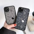 thumbnail image 2 of Cartoon Planet Stars Shockproof Phone Case For iPhone 11 12 13 14 Pro XR XS Max 7 8 6 Plus X SE 2020 Clear Cute Back Cover Coque xuanjing unisex, 2 of 2