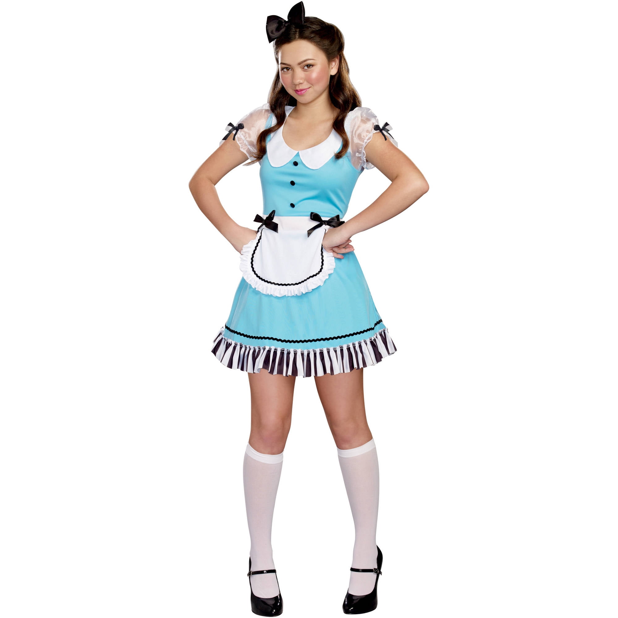 Miss Alice Teen Girls' Halloween Costume, Small