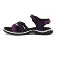 thumbnail image 2 of Ecco Womens Offroad Roam Leather Textile Imperial Purple Beetroot Imperial Purple Sandals 6-6.5 US, 2 of 4
