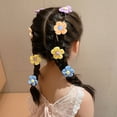 thumbnail image 6 of Flower/Bowknot/Butterfly Hairpin for Kids Cute Hair Chain Ponytail Hair Clip Chinese Show Toddler Hair Clip, 6 of 6
