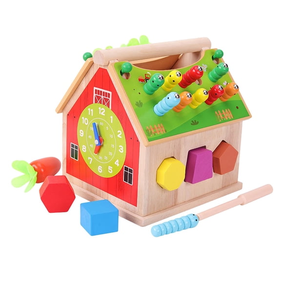 Rompecabezas De Clavija De Madera Juguete De Aprendizaje Rompecabezas Para Niños Pequeños Para Niñas Niños De 3 4 5 6 Años