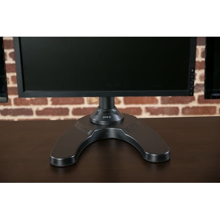 Vivo Quad Monitor Freestanding Desk Mount Stand Heavy Duty Fully Images Of Vivo Quad Monitor Freestanding Desk Mount Stand Heavy Duty Fully Adjule Fits Four Screens Up To 24 V004t