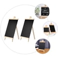 thumbnail image 3 of 2 Pcs Tableau Noir Rustique en Bois Panneau Décoratif, 3 of 8