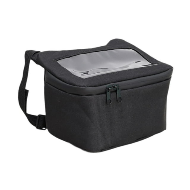 Bolsa impermeable para auriculares con pantalla táctil para teléfono móvil, bolsa frontal para manillar de motocicleta S Horizontal