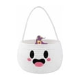 thumbnail image 3 of AZXY Halloween Baskets, Crochet Ghost Shaped Boo Basket, Trick or Treat Storage Tote for Girls Boys Women Adults, Decor Candy Organizer, Empty Halloween Gift Basket for Holiday Party Decor, 3 of 7