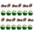 thumbnail image 1 of Vofrise 24 Figuras Decorativas de Fútbol para Cupcakes - 1er Cumpleaños, 1 of 6