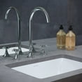 thumbnail image 4 of Daxton 8 in. Widespread, Cross Handle, Bathroom Faucet in Chrome, 4 of 10