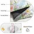 thumbnail image 6 of Entryway Rug 2'x3', Easter Small Rug for Kitchen Bathroom Door Mat Indoor Entrance, Spring Rustic Botanical Floral Rabbit Eggs Leaves Non-Slip Area Rugs Floor Mats Carpet Front Door Rugs, 6 of 8