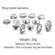 thumbnail image 4 of Mujeres Boho Cristal Flor Anillo Conjunto Vintage Punk Dedo Anillos Retro Anillos Regalo Para Mujer Novia Esposa 13 Piezas Minnieouse AP005481-00, 4 of 6