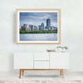 thumbnail image 5 of Charles River & The Boston Skyline - Boston Massachusetts Photography Oak Framed Wall Art Print 16 x 20 inches, 5 of 6