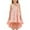 Pink, variant on lnmuld Girls Cute Summer Dresses Elegant Girls formal Party Dress Sleeveless Satin Gown Featuring Detachable Bow and Tutu Train for Special Holiday Celebrations Color:Pink,Size:11-12 Years