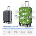 thumbnail image 5 of Picia Cows With Calfs Green Luggage Protector Cover Thicken Suitcase Protector Cover Fit 18-32 Inch Luggage-Large, 5 of 9