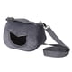 thumbnail image 5 of Portador para hámster, franela gris, portador portátil transpirable para mascotas, bolsa portadora para mascotas, diseño aerodinámico, 5 of 8