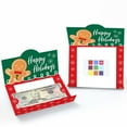 thumbnail image 2 of Big Dot of Happiness Gingerbread Christmas - Gingerbread Man Holiday Party Money and Gift Card Holders - Set of 8, 2 of 4
