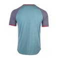thumbnail image 5 of ZIMEGO Mens Short Sleeve Ringer Tee - Color Block Raglan Casual T-Shirt, 5 of 6