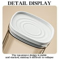 thumbnail image 4 of Airtight Food Storage Containers, Plastic Kitchen Canisters for Grains Coffee and Spices, Mechanical Seal Preserves Freshness, Easy Pour Design, BPA-Free and Dishwasher Safe, 4 of 8