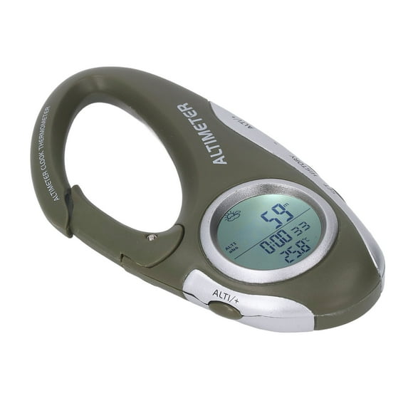 Digital Altimeter Barometer, Sensitive Simple Operation Hook Type Digital Altimeter For Hiking