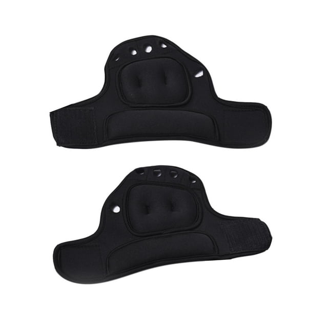Guantes con peso (1 libra cada uno) para ejercicios aeróbicos cardiovasculares y coordinación de velocidad de manos. Negro