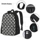 thumbnail image 3 of Disketp Bowling Pins Mochila Estampada de Gran Capacidad con Lonchera y Estuche, Set de 3 Piezas para Estudiantes, 3 of 7
