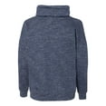thumbnail image 3 of J. America Women's Melange Fleece Cowlneck Pullover, Style 8673, 3 of 3