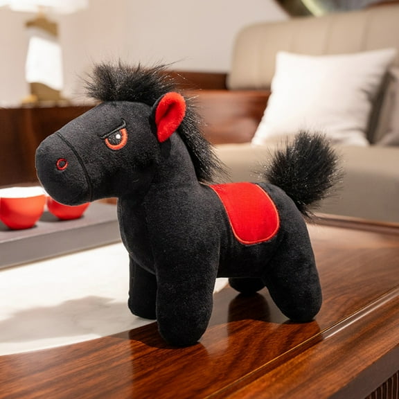 RBER Lifelike Horse Soft Stuffed Animal For Kids And Adults Cuddly Companion For Nursery And Giving