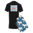 thumbnail image 1 of CafePress - City Of Chicago Flag - Men's Dark Pajamas, 1 of 1