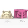 thumbnail image 3 of Silicone Mold Flower Pots Mold Succulent Planter Moulds Dog Shape Concrete Casting Molds Suitable for Crafting Planter, 3 of 4