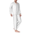 thumbnail image 2 of Goofa Travel Around The World Airplane for 2-piece Loungewear Set Men’s Sleepwear Set Soft PJs Cozy loungewear Comfy Sleep Set Winter Pajamas-X-Large, 2 of 7