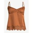 thumbnail image 6 of Sofia Intimates Women's Satin Lace Cami, 6 of 6