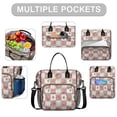 thumbnail image 2 of Pioneer Flower Floral Print Pattern Womens Lunch Box for Work,Insulated Large Lunch Bag,Leakproof Adult Lunch Bag for Work,Beach,Travel,Picnic,Camping, 2 of 6