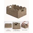 thumbnail image 3 of Cesta de mimbre StorageWorks con borde festoneado, juego de 2, 3 of 7