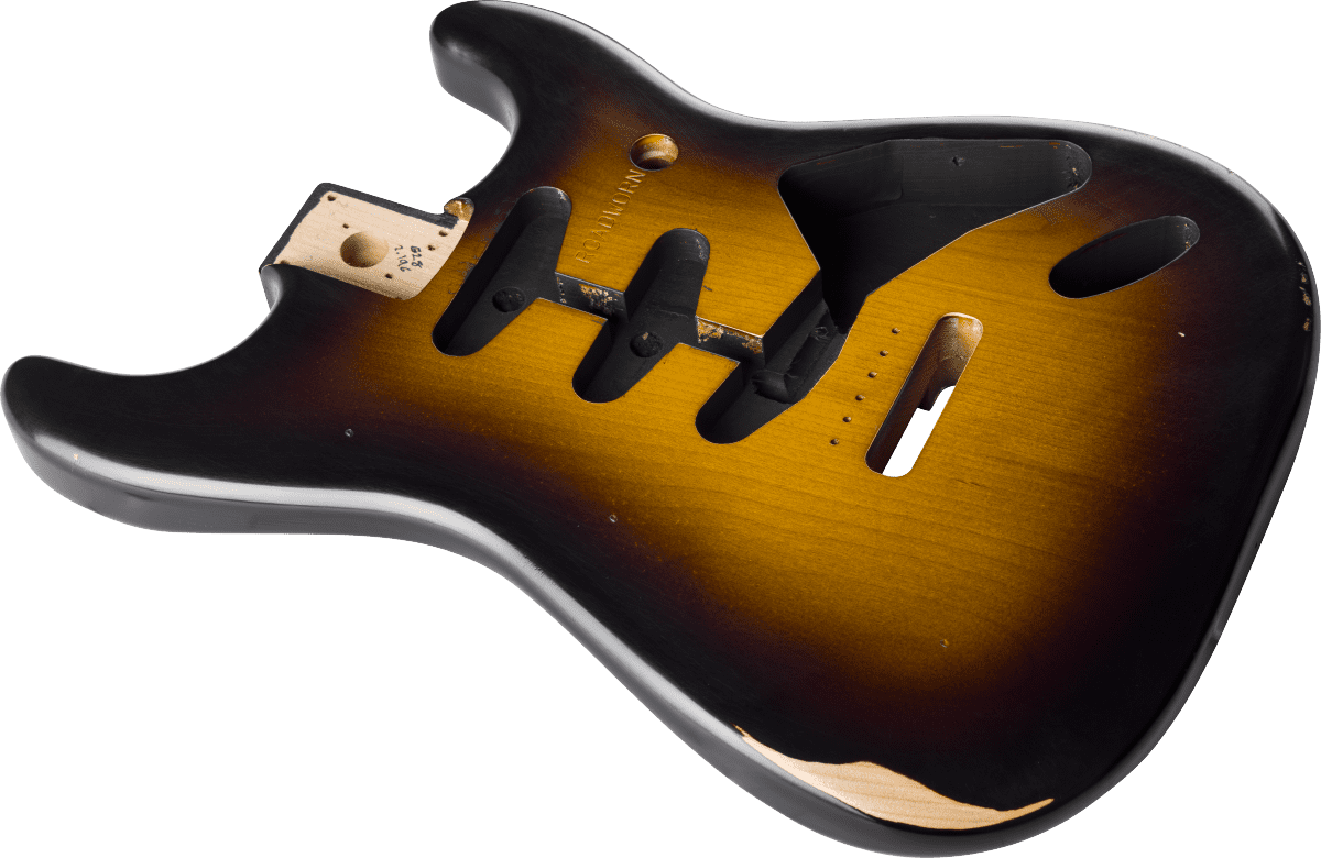Fender Road Worn 50's Stratocaster SSS Alder Body, 2-Tone Sunburst