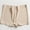 Beige, variant on Summark Basics Womens Soft Brushed Active Yoga Stretch Mini -Bike Short Boxer Briefs