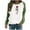Green#womens halloween tops, variant on Women Halloween Shirt Raglan Long Sleeve Crewneck Sweatshirt Funny Ghost Print Tops Vintgae Festival Clothes Gift Blue,XXL
