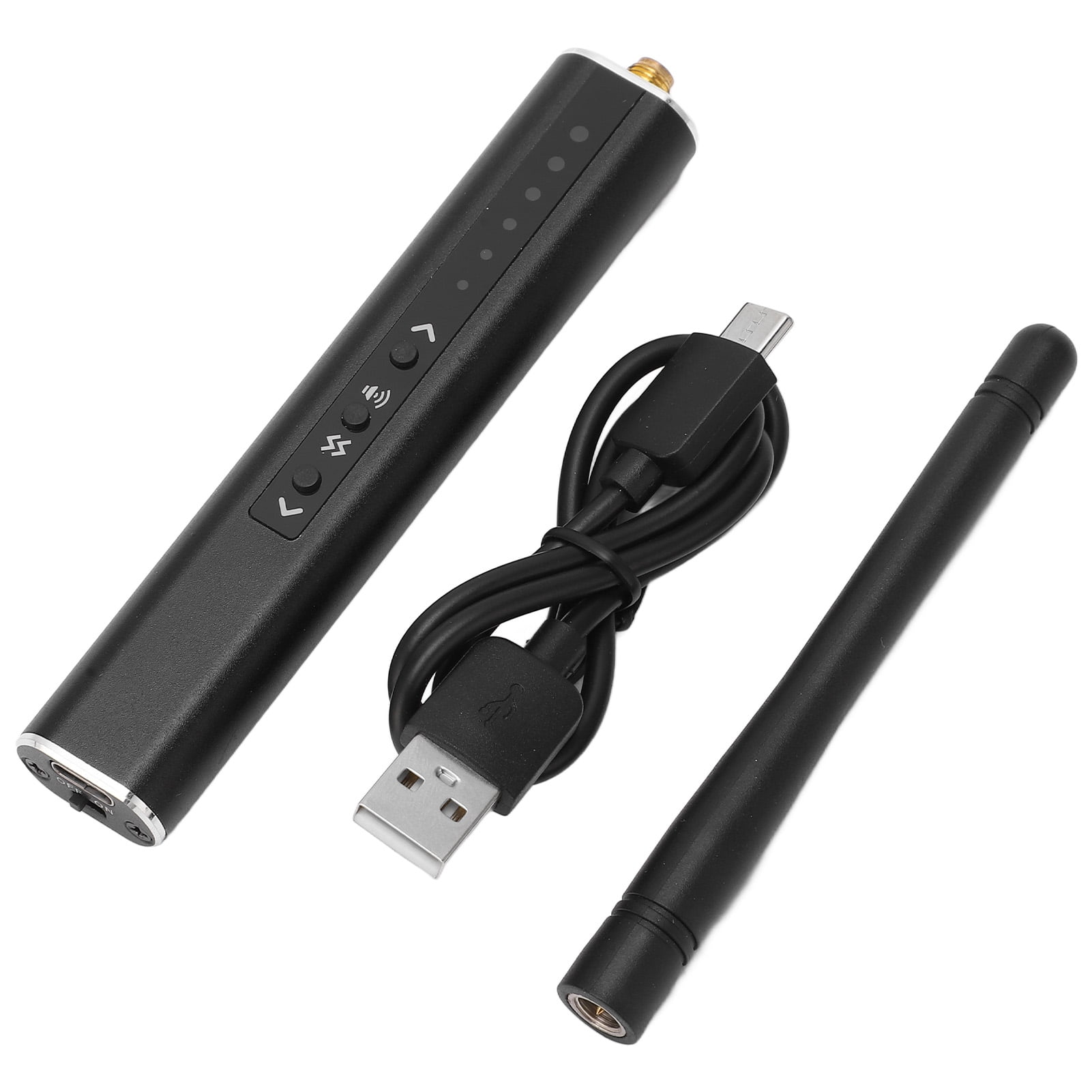 GPS Tracking Detector, Wireless Signal Detector Sound Vibration Alarm With 190mah Battery For