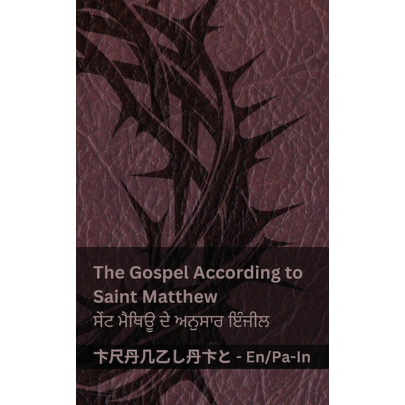 English ਪੰਜ The Bible / ਬਾਈਬਲ - The Gospel According to Saint Matthew / ਸ, (Paperback)