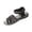 Black, variant on Womens Orthopedic Hiking Sandals, Arch Support Athletic Barefoot Sandals, Non-Slip Camping Beach Casual Shoes with Ankle Hook Loop Strap Black